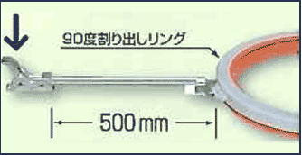 90度型足踏 ペダル式